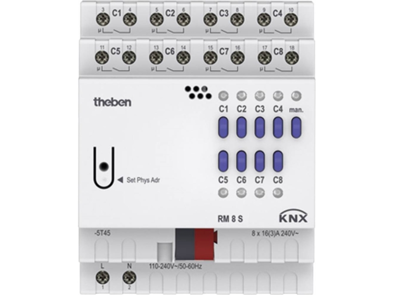 Theben Rm 8 S Knx Kontakt