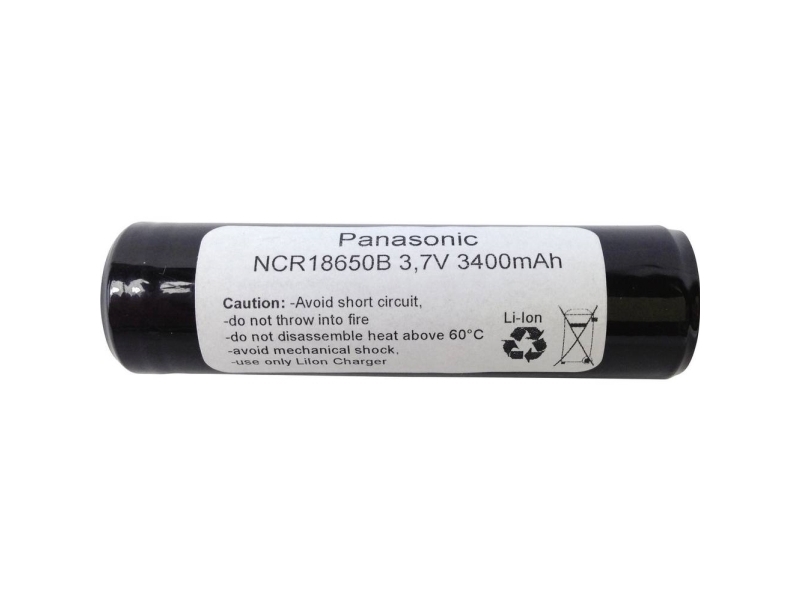 Panasonic Ncr18650b Special Batteri 18650 Litium 3.7 V 3400 Mah
