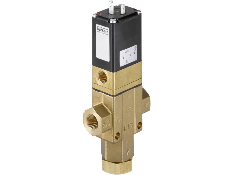 Bürkert Servostyret ventil 361873 6430 24 V/DC NPT 3/4 Muffe Nominel dimension 90 mm Off-position åben 1 stk
