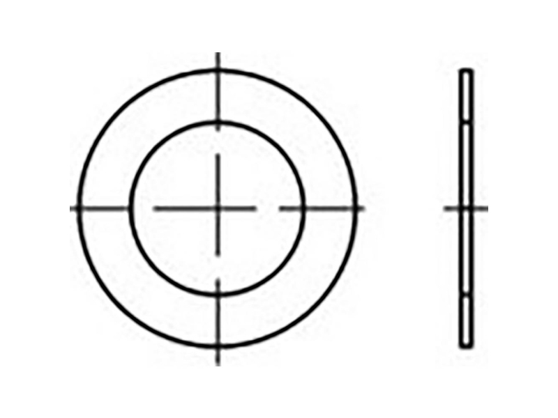 Passkiver 65 mm 85 mm Stål 250 stk TOOLCRAFT TO-6864825 | Verktyg & Verkstad - Brickor & Ringar - Brickor | GameStuff