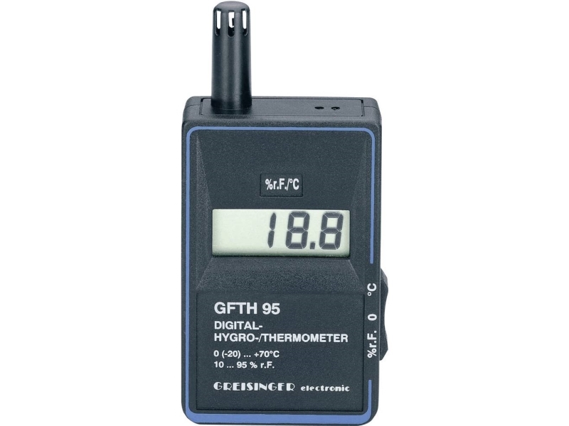 Greisinger GFTH 95 Luftfugtighedsmåler (hygrometer) 10 % rF 95 % rF