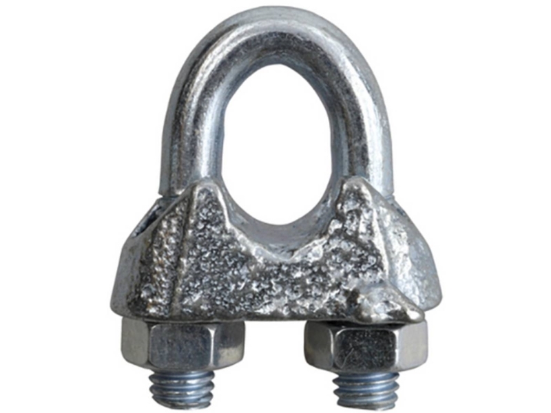 SWG 68017420075 Wireklemme 3 mm M4 Stål, Støbegods Galvaniseret 50 stk