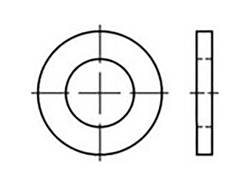 Mellemlægsskive 26 mm 40 mm Stål verzinkt 200 stk TOOLCRAFT TO-6865857 | Verktyg & Verkstad - Brickor & Ringar - Brickor | GameStuff
