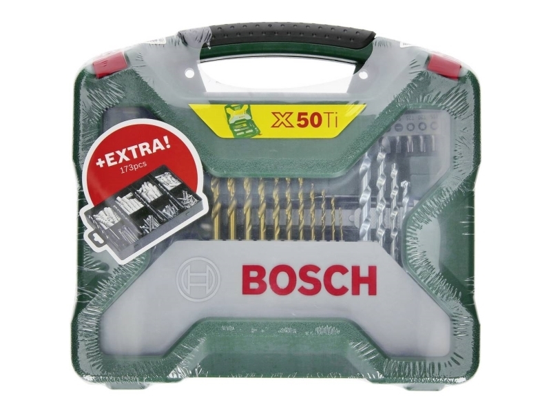 Bosch borr-/bitsats X-LINE 50 stycken med skruvar | Verktyg & Verkstad - För verkstaden - Verktygslåda & verktygssats | GameStuff