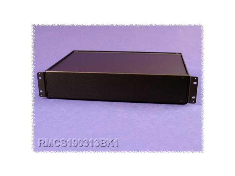 Hammond Electronics Rmcs190813bk1 Universalkabinet 432 X 330 X 198 Aluminium Sort 1 Stk