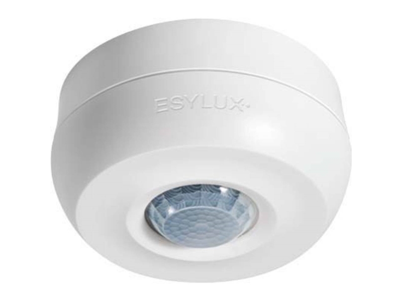 ESYLUX EB10430497 Kattoon asennettava liiketunnistin 360° valkoinen IP40
