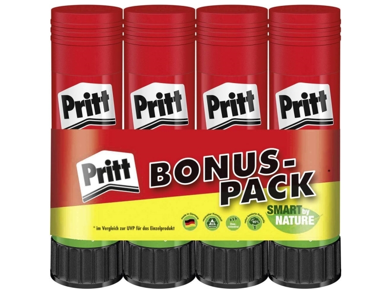 Pritt Limstift 43 g PK8MP 4 st | Kontorsmaterial - Lim - Limstift | GameStuff