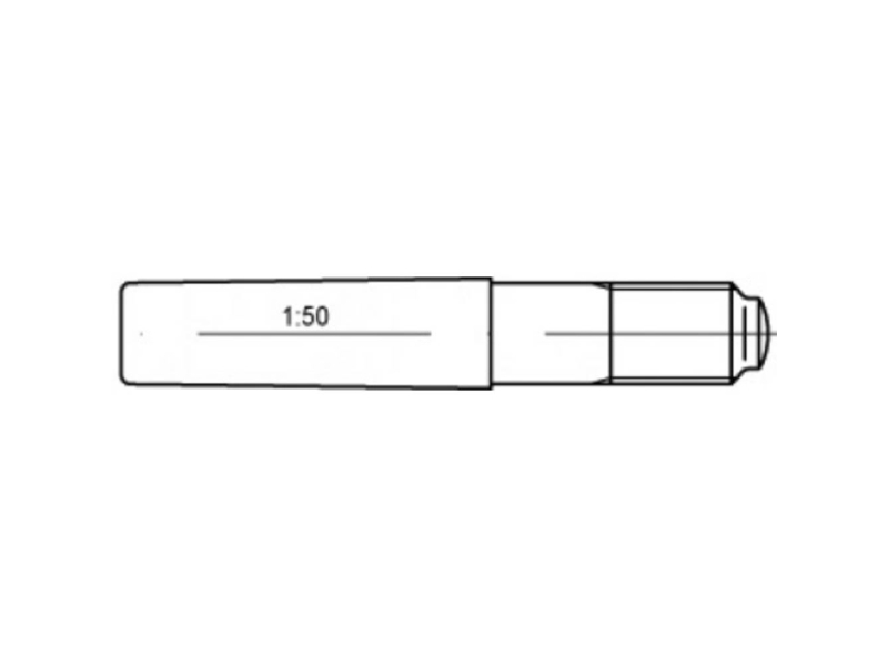 TOOLCRAFT TO-5437041 Kartiokynsi 6 mm teräs 10 kpl