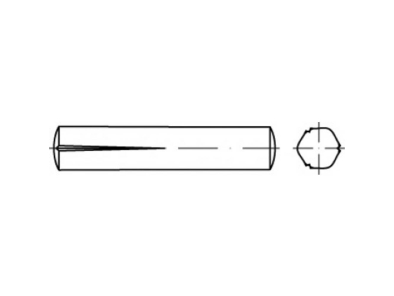 TOOLCRAFT TO-5438637 Korit naulat 3 mm teräs 100 kpl