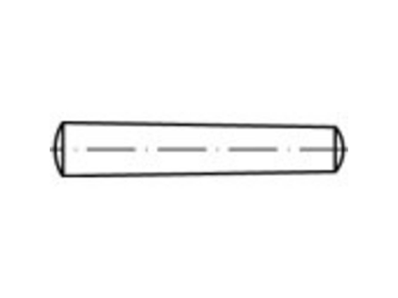 TOOLCRAFT TO-5363214 Konusspik 8 mm rostfritt stål A1 10 st | Verktyg & Verkstad - Spik & stift - Cylindriska stift | GameStuff