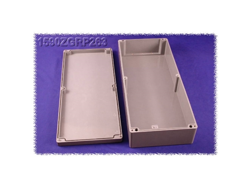 Hammond Electronics 1590zgrp263 Universalkabinet Polyester Grå 1 Stk