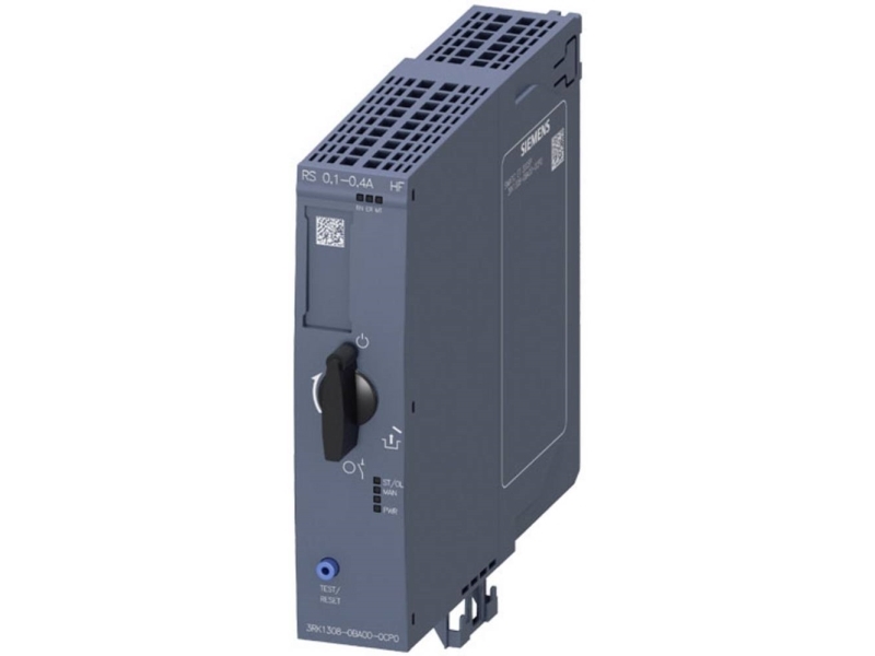 Siemens 3Rk1308-0Ba00-0Cp0 3Rk13080ba000cp0 Vendingsstarter Motorydelse Ved 400 V 0.12 Kw Motorydelse Ved 230 V 0.16 Kw 500 V Nominel Strøm 0.4 A