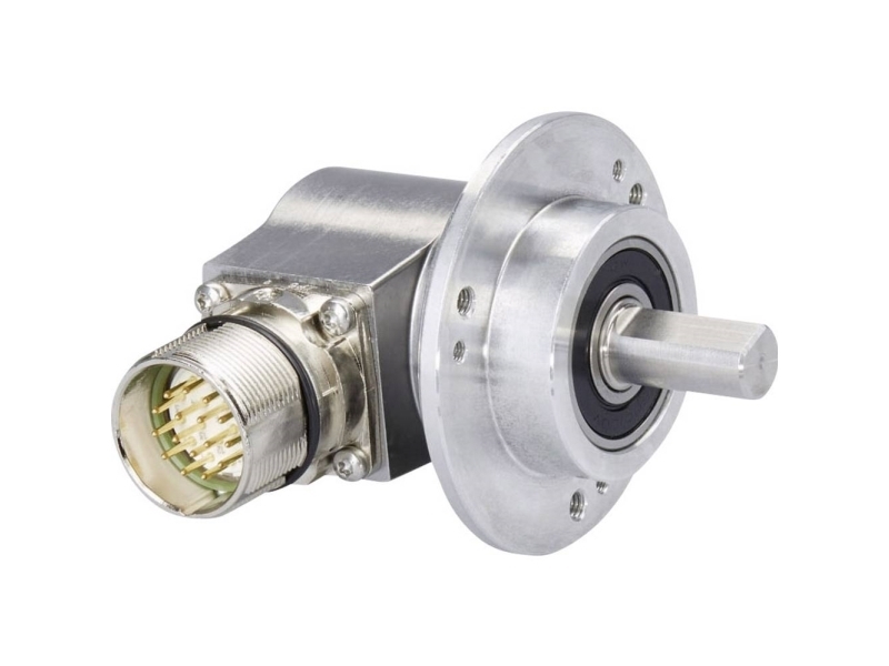 Posital Fraba Absolut Drejefølere 1 stk UCD-S101G-0012-M100-PRL Magnetisk Spændeflange 58 mm