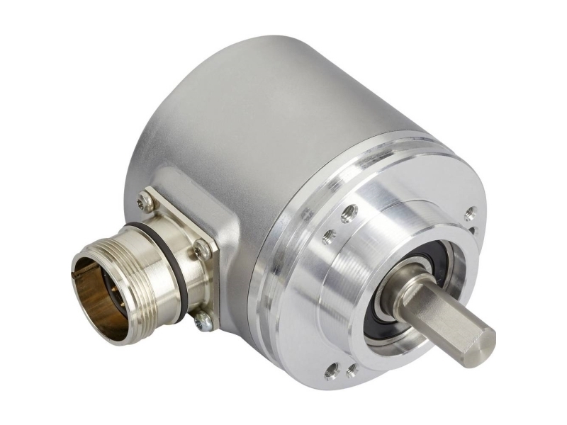 Posital Fraba Absolut Drejefølere 1 stk UCD-S101G-0012-L06S-PRL Magnetisk Spændeflange 58 mm