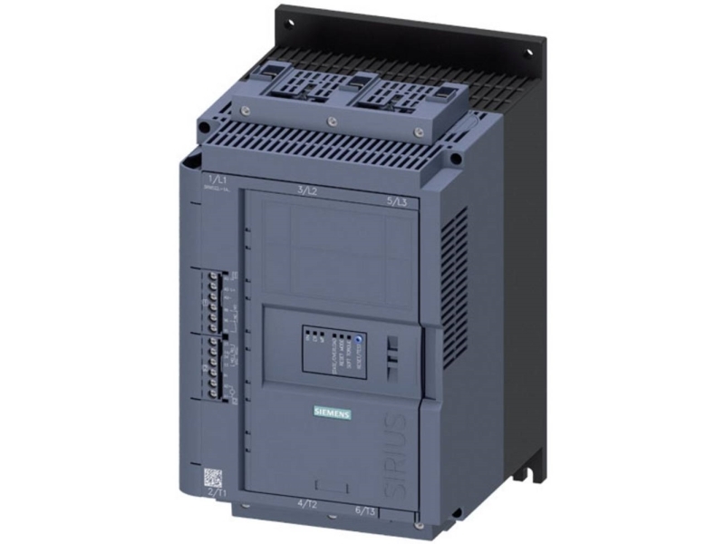 Siemens 3RW5227-1AC04 3RW52271AC04 Pehmokäynnistysyksikkö Moottorin teho 400 V:n jännitteellä 45 kW Moottorin teho 230 V:n jännitteellä 22 kW 200 V, 480 V Nimellisvirta 93 A