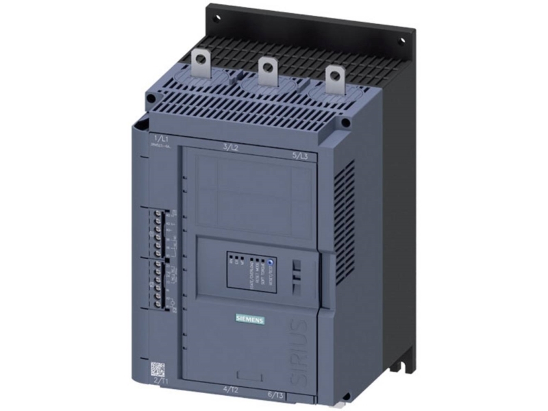 Siemens 3Rw5235-6Ac04 3Rw52356ac04 Softstart-Enhet Motoreffekt Vid 400 V 75 Kw Motoreffekt Vid 230 V 37 Kw 200 V, 480 V Nominell Ström 143 A