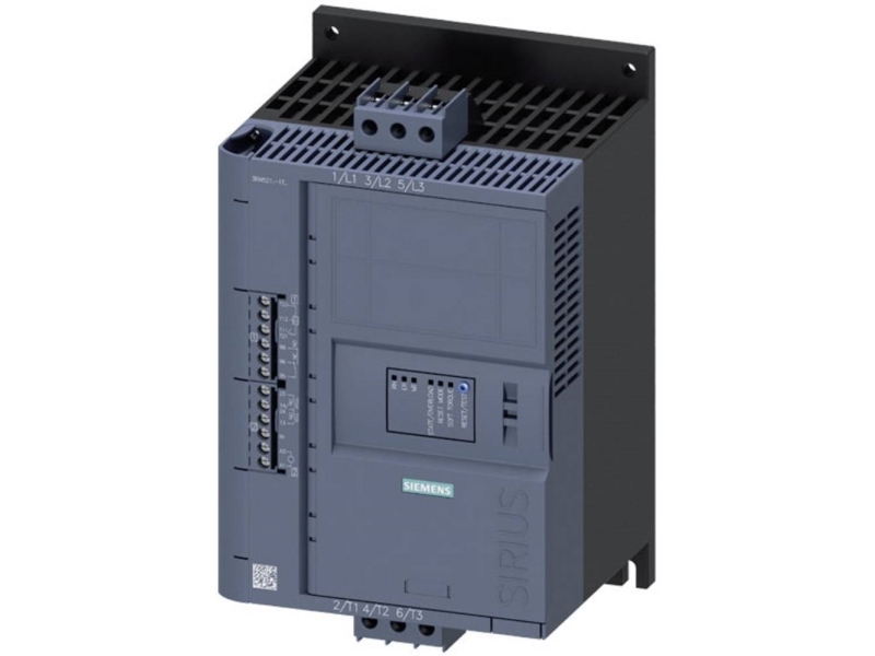 Siemens 3RW5214-1TC04 3RW52141TC04 Pehmokäynnistysyksikkö Moottorin teho 400 V:n jännitteellä 7,5 kW Moottorin teho 230 V:n jännitteellä 4 kW 200 V, 480 V Nimellisvirta 18 A