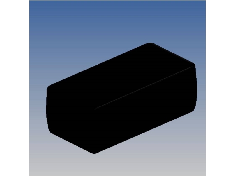 Teko Sr36-Db.9 Universalkabinet 128 X 63.5 X 48 Abs Sort 1 Stk
