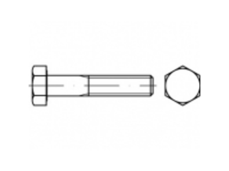 Toolcraft To 5400321 Sekskantsskrue M30 290 Mm Udvendig Sekskant 1 Stk