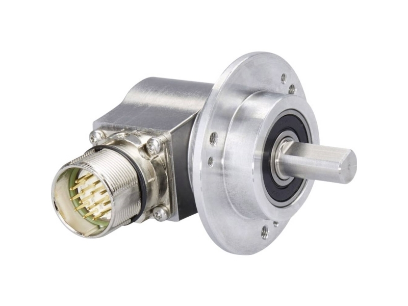 Posital Fraba Absolut Drejefølere 1 stk UCD-S401G-0013-M100-PRL Magnetisk Spændeflange 58 mm