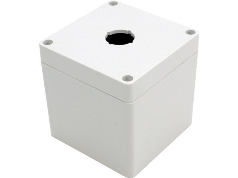 Hammond Electronics 1554Mpb1a Universalkabinet 90 X 90 X 90 Polykarbonat Grå 1 Stk