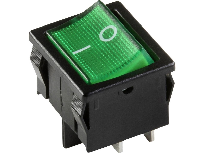 Interbär 3628-250.22 Vippekontakt 3628-250.22 250 V/Ac 10 A 1 X Off/On Klikkende 1 Stk