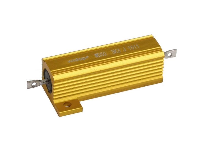 Widap 160098 Trådmodstand 470 Ω i kabinettet 50 W 5 % 1 stk