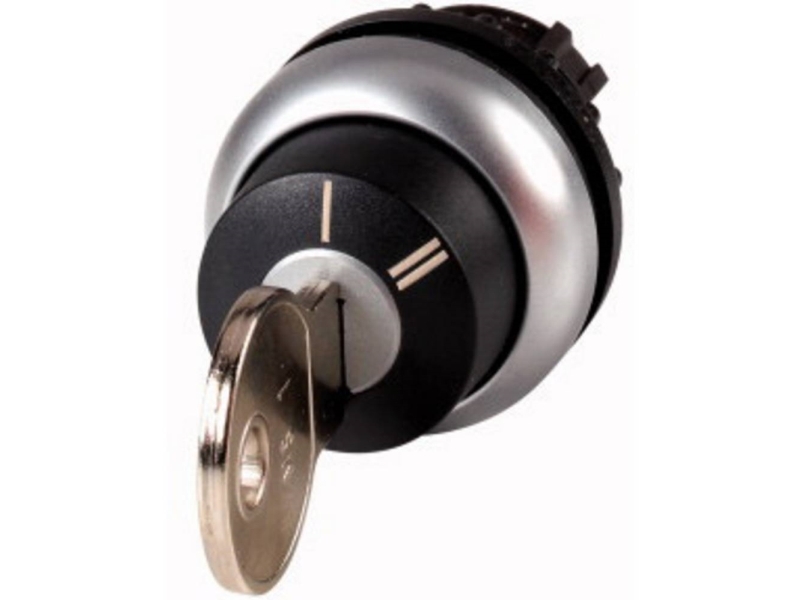 Eaton 228026 M22-Wrs-X95 Nøgleknap Frontring Plastic Nøgle Sort 1 Stk
