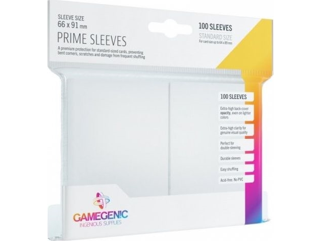 Gamegenic Prime Sleeves Yellow