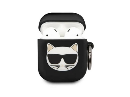 Karl Lagerfeld Klaca2silchbk 3700740479094, Hülle, Silikon, Schwarz, Weiß