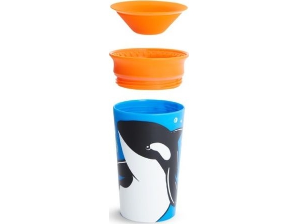 Billede af Munchkin Learning Cup, Orca, Miracle 360 Wildlove, 6 Months+, 266 Ml, 05177802