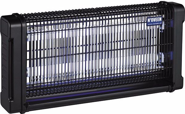 Lempa Traukianti Vabzdžius Noveen Ikn 30 2X15 W, Juoda