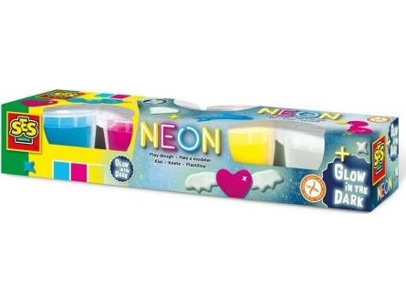 Ses Creative Modellervoks - Selvlysende Neon