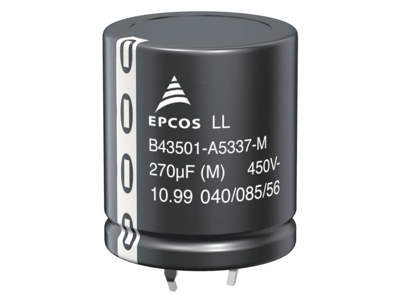 TDK B43501-A5476-M Elektrolytkondensator SnapIn 10 mm 47 µF 450 V/DC 20 % (Ø x H) 22 mm x 25 mm 1 st | Belysning - Tillbehör & reservdelar - Kondensator | GameStuff