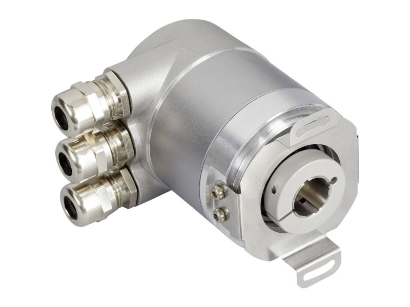 Posital Fraba Absolut Drejefølere 1 stk OCD-CAA1B-0016-B06S-H3P Optisk Blindhul-hulaksel 58 mm