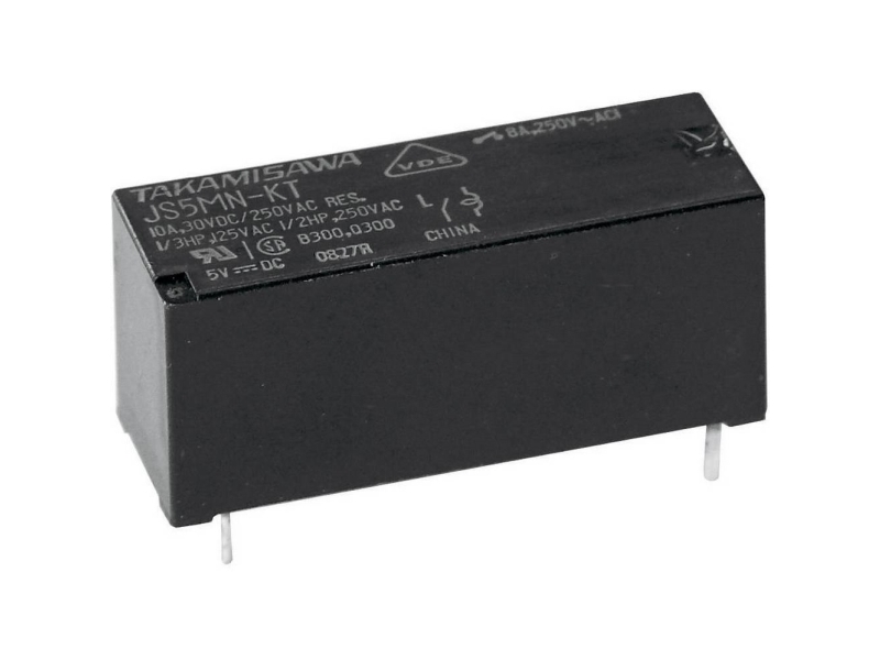 24VDC 8A-250VAC RELÆ 1 VEKSLER | Datortillbehör - Övriga datortillbehör - Reservdelar | GameStuff