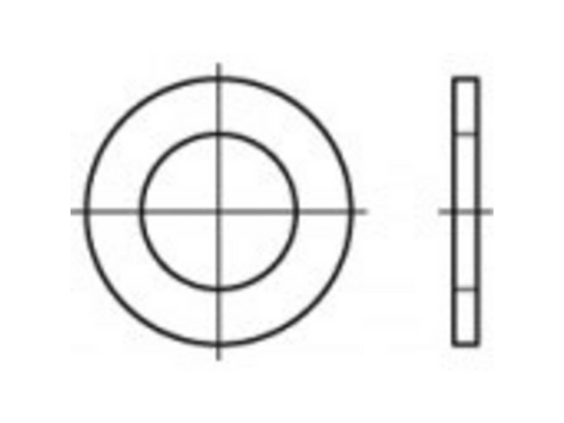 Mellemlægsskive Messing 50 stk TOOLCRAFT TO-5447664 | Verktyg & Verkstad - Brickor & Ringar - Brickor | GameStuff