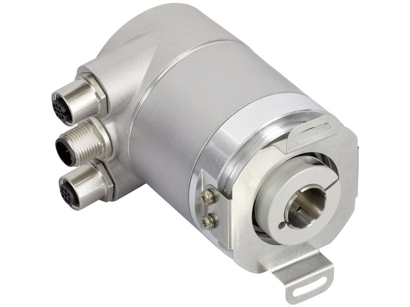 Posital Fraba Absolut Drejefølere 1 stk OCD-E2A2B-0016-B100-PRM Optisk Blindhul-hulaksel 58 mm
