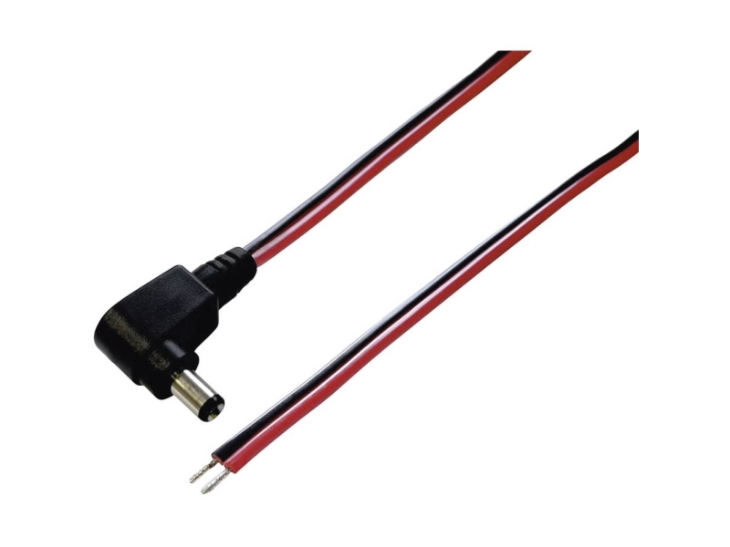 Bkl Electronic Lavvoltstilslutningskabel Lavspændingsstik - Åben Ende 5.50 Mm 2.10 Mm 30.00 Cm 1 Stk