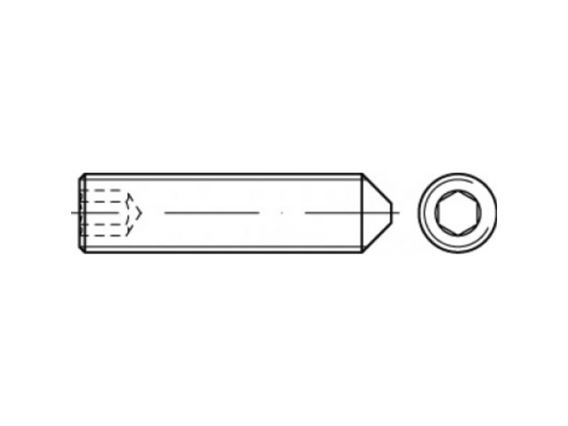 TOOLCRAFT TO-5413980 Gängad tapp M10 35 mm 100 st | Verktyg & Verkstad - Spik & stift - Huvudlösa skruvar | GameStuff