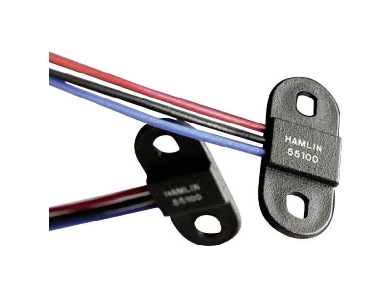 Hamlin Hall-anturi 55100-3H-02-A 3,8 - 24 V/DC Mittausalue: 0 - 18 mm Kaapeli, avoin pää