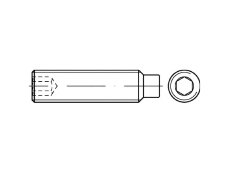 TOOLCRAFT TO-5414571 Gevindtap M8 16 mm 200 stk