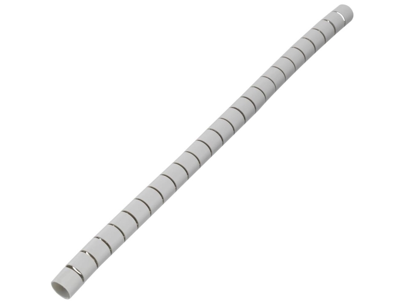 TRU COMPONENTS 1593187 TC-MX-KLT25GY203 Spiralslange 25 mm (max) Grå 5 m | EL Artiklar - Vägar & tillägg - Övriga | GameStuff