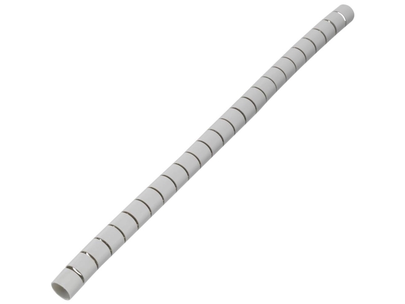 TRU COMPONENTS 1593186 TC-MX-KLT20GY203 Spiralslange 20 mm (max) Grå 5 m | EL Artiklar - Vägar & tillägg - Övriga | GameStuff