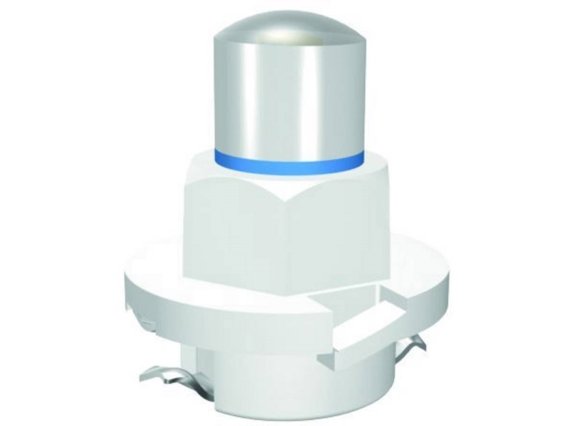 Signal Construct MWTB8462 LED-merkkivalaisin Valkoinen B8.0-12 (EBSR/BAX) samanlainen 12 V/AC, 12 V/DC 600 mcd