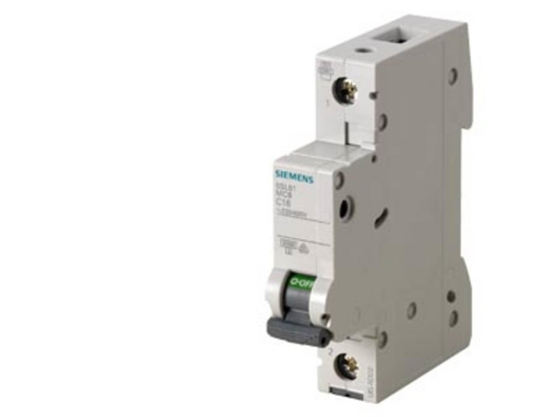 Siemens 5SL61057 5SL6105-7 Ledningssikkerhedsafbryder 0.5 A 230 V, 400 V