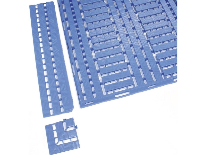 COBA Europe WD170002 Work Deck Kante Gulvrist (L x B x H) 0.6 m x 112 mm x 25 mm Orange