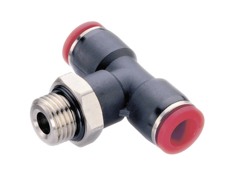 Norgren T-stik C02671018 Udvendigt gevind: 1/8 Rør Ø: 10 mm 1 stk
