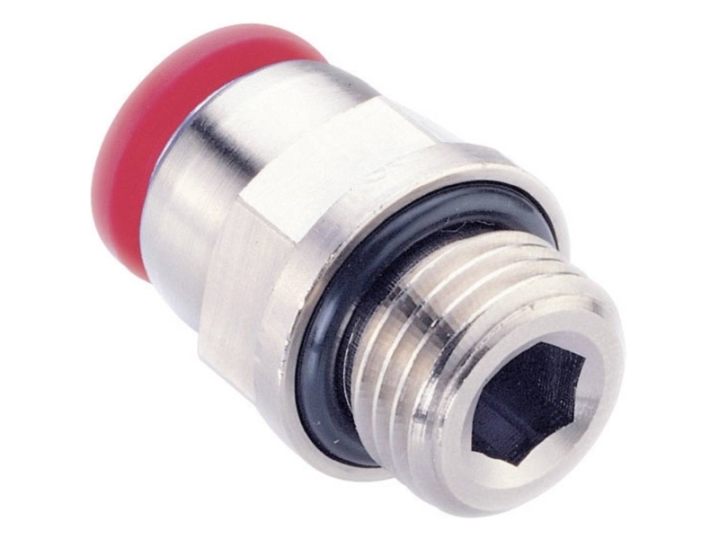 Schlauchstutzen Imi Norgren Gerader Anschluss C02251038 Außengewinde 3/8" Rohr Ø 10 Mm (1 Stk)