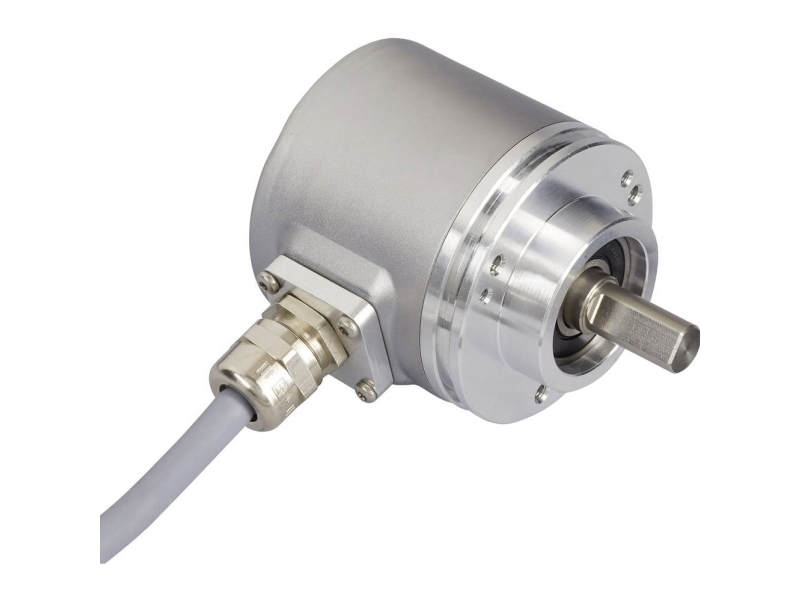 Posital Fraba Absolut Drejefølere 1 stk OCD-S3D1B-0016-C06S-2RW Optisk Spændeflange 58 mm